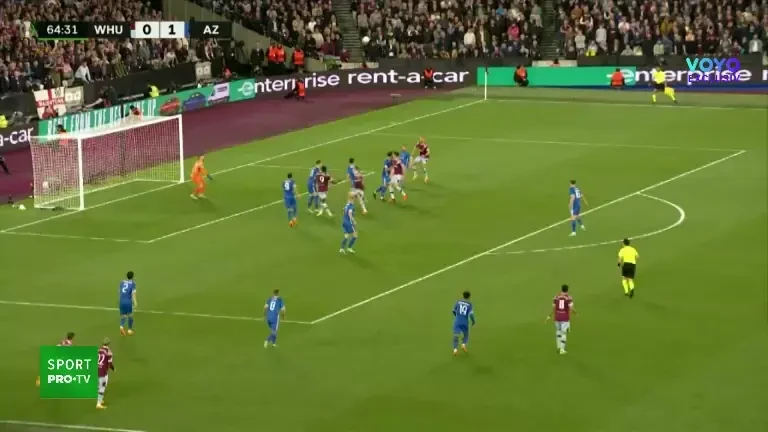 West Ham - Alkmaar 1-1 (Pro Arena & VOYO)