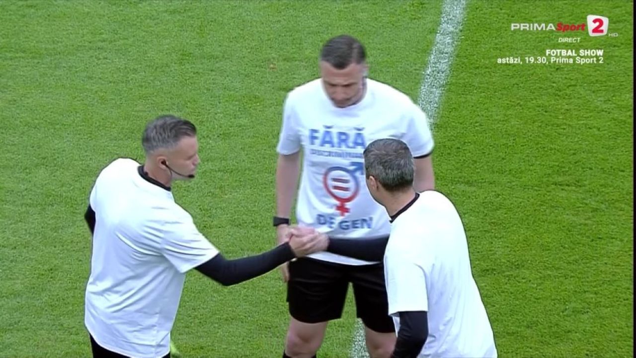 Protest după declarațiile lui Gigi Becali! Cum au apărut arbitrii la meciul de la Voluntari_2