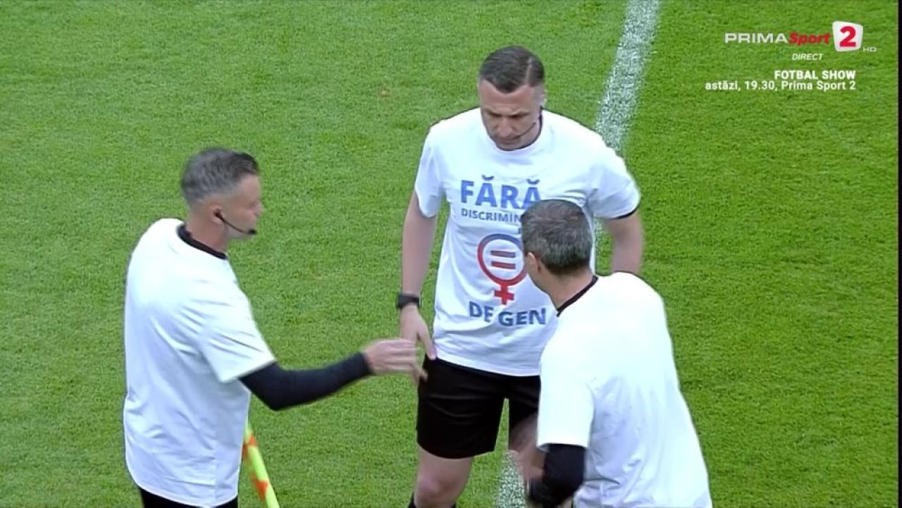 Protest după declarațiile lui Gigi Becali! Cum au apărut arbitrii la meciul de la Voluntari_4