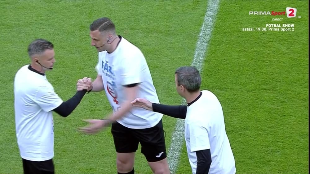 Protest după declarațiile lui Gigi Becali! Cum au apărut arbitrii la meciul de la Voluntari_5
