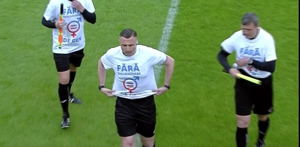 Protest după declarațiile lui Gigi Becali! Cum au apărut arbitrii la meciul de la Voluntari_8