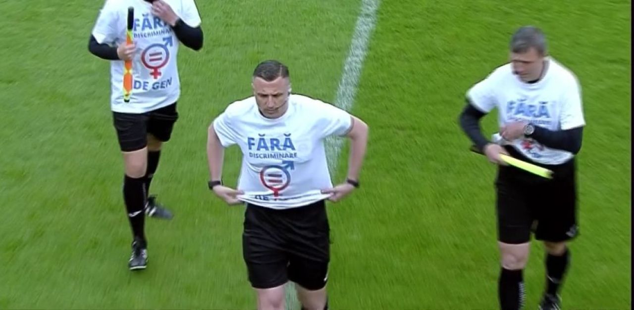 Protest după declarațiile lui Gigi Becali! Cum au apărut arbitrii la meciul de la Voluntari_8