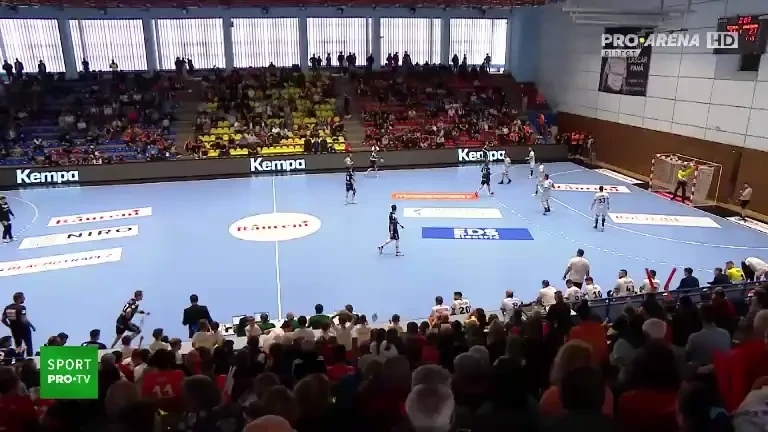 CSU Suceava - CSM Constanta (semifinale Cupa handbal 13 mai 2023) prima repriză de prelungiri