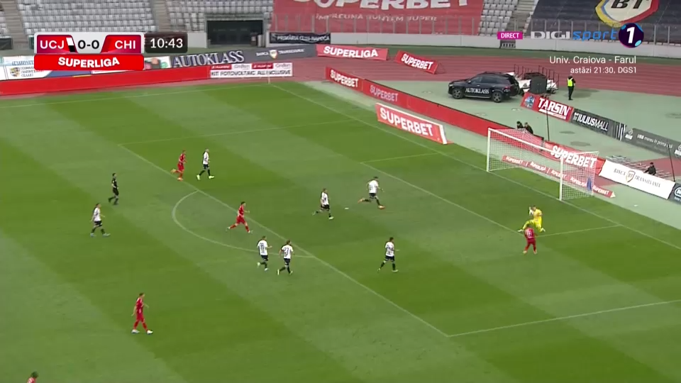 U Cluj - Chindia Târgoviște 2-0! Succes important pentru ardeleni, care rămân în Superliga României_3