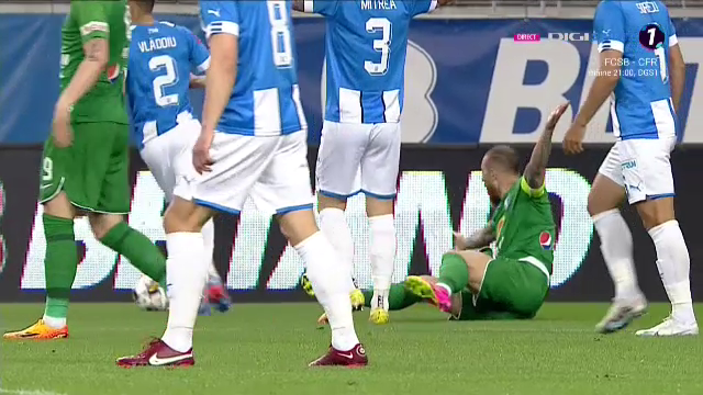 Penalty acordat cu VAR la Universitatea Craiova - Farul! Denis Alibec a ratat incredibil_5