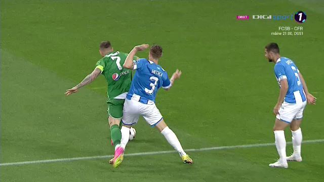 Penalty acordat cu VAR la Universitatea Craiova - Farul! Denis Alibec a ratat incredibil_6