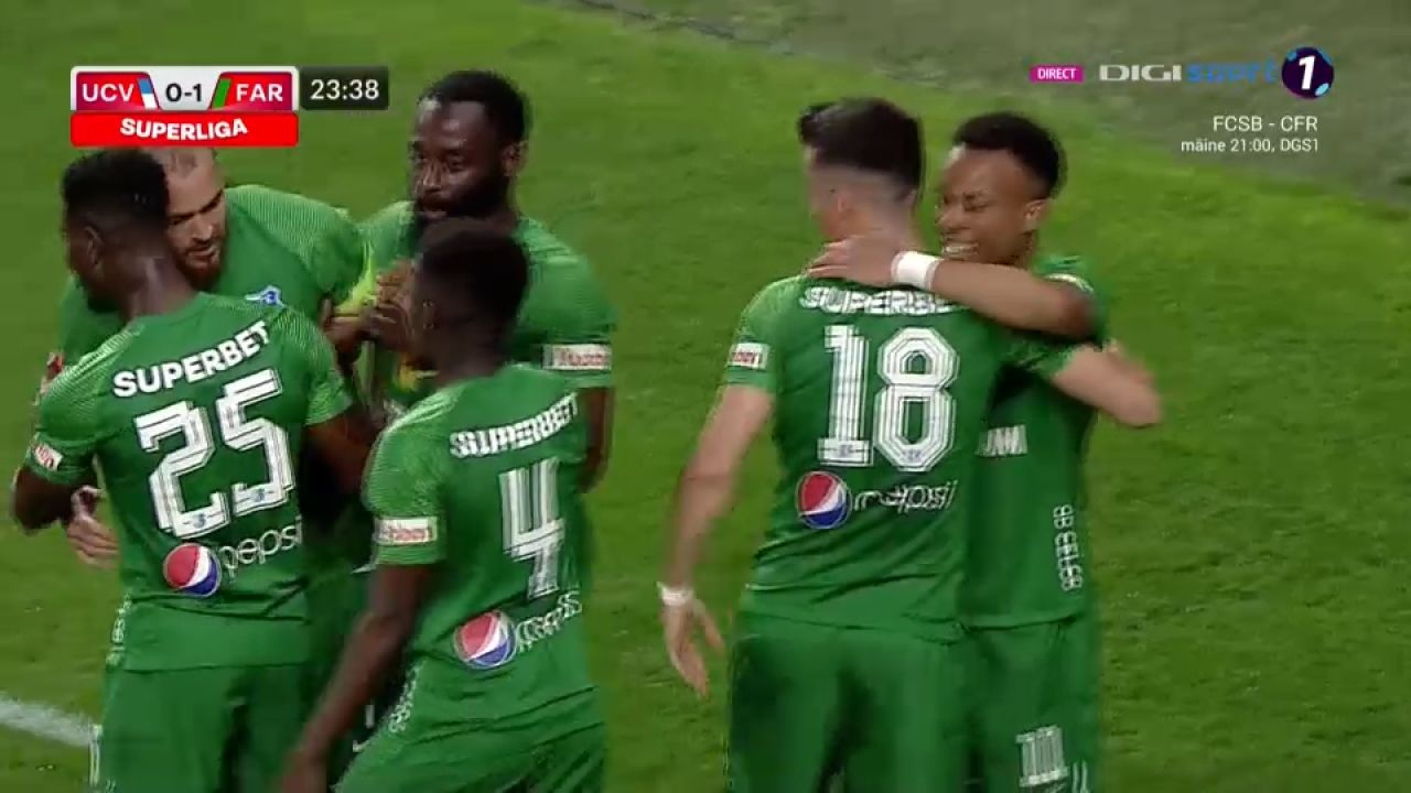 Universitatea Craiova - Farul Constanța 1-1 | Liderul din campionat obține un punct important în cursa pentru titlu_10