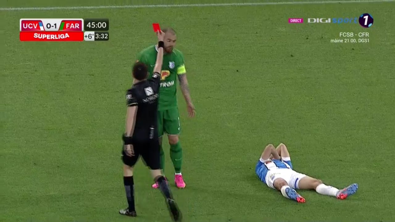 Universitatea Craiova - Farul Constanța 1-1 | Liderul din campionat obține un punct important în cursa pentru titlu_13