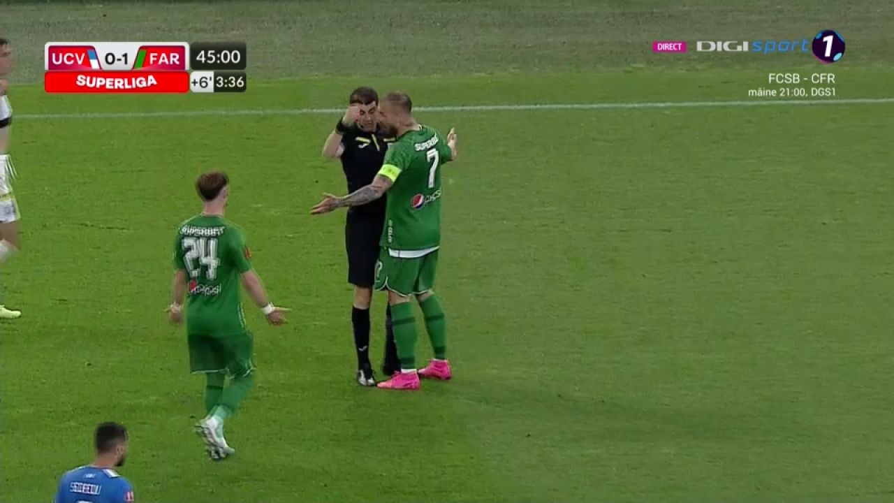 Universitatea Craiova - Farul Constanța 1-1 | Liderul din campionat obține un punct important în cursa pentru titlu_14
