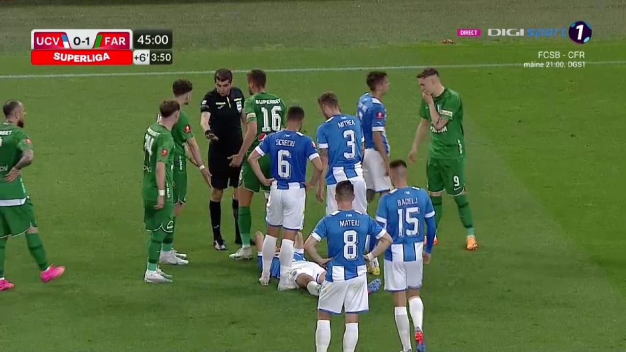 Universitatea Craiova - Farul Constanța 1-1 | Liderul din campionat obține un punct important în cursa pentru titlu_15