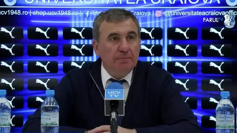 Gică Hagi, după Universitatea Craiova - Farul 1-1 (13.05.2023)