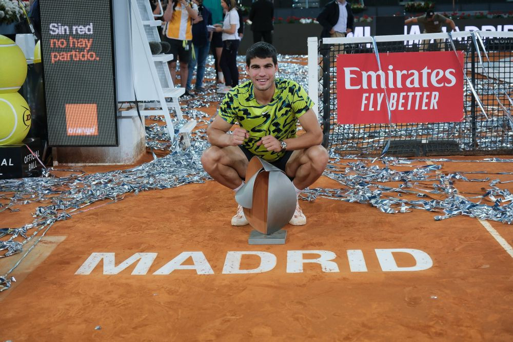 Carlos Alcaraz se cațără din nou pe vârful ATP. Ce se schimbă după ATP Roma_6