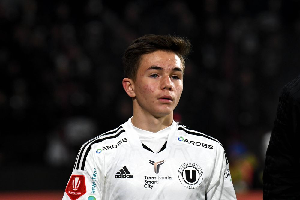 FCSB, adio titlu! Vărul lui Olimpiu Moruțan, debutant &icirc;n prima ligă la 14 ani, a rezolvat meciul