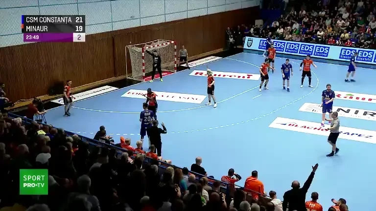 FINALA MARE | Constanța - Minaur (handbal masculin), ultimele cinci minute ale meciului