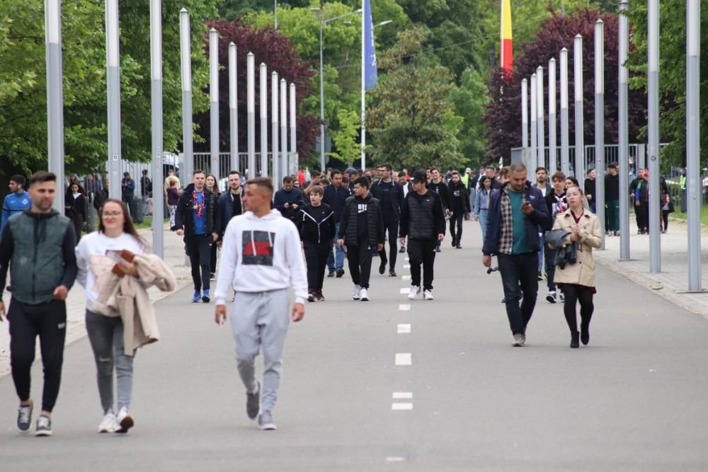 Se umple Național Arena! Fanii au luat cu asalt stadionul pentru FCSB - CFR Cluj_3