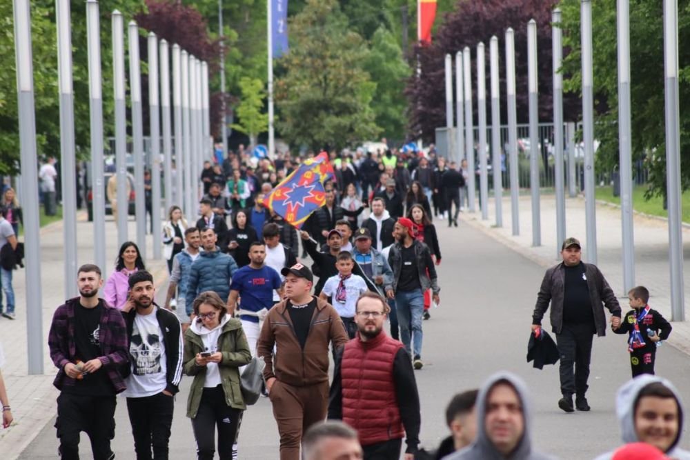 Se umple Național Arena! Fanii au luat cu asalt stadionul pentru FCSB - CFR Cluj_6