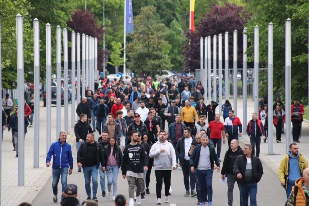 Se umple Național Arena! Fanii au luat cu asalt stadionul pentru FCSB - CFR Cluj_8