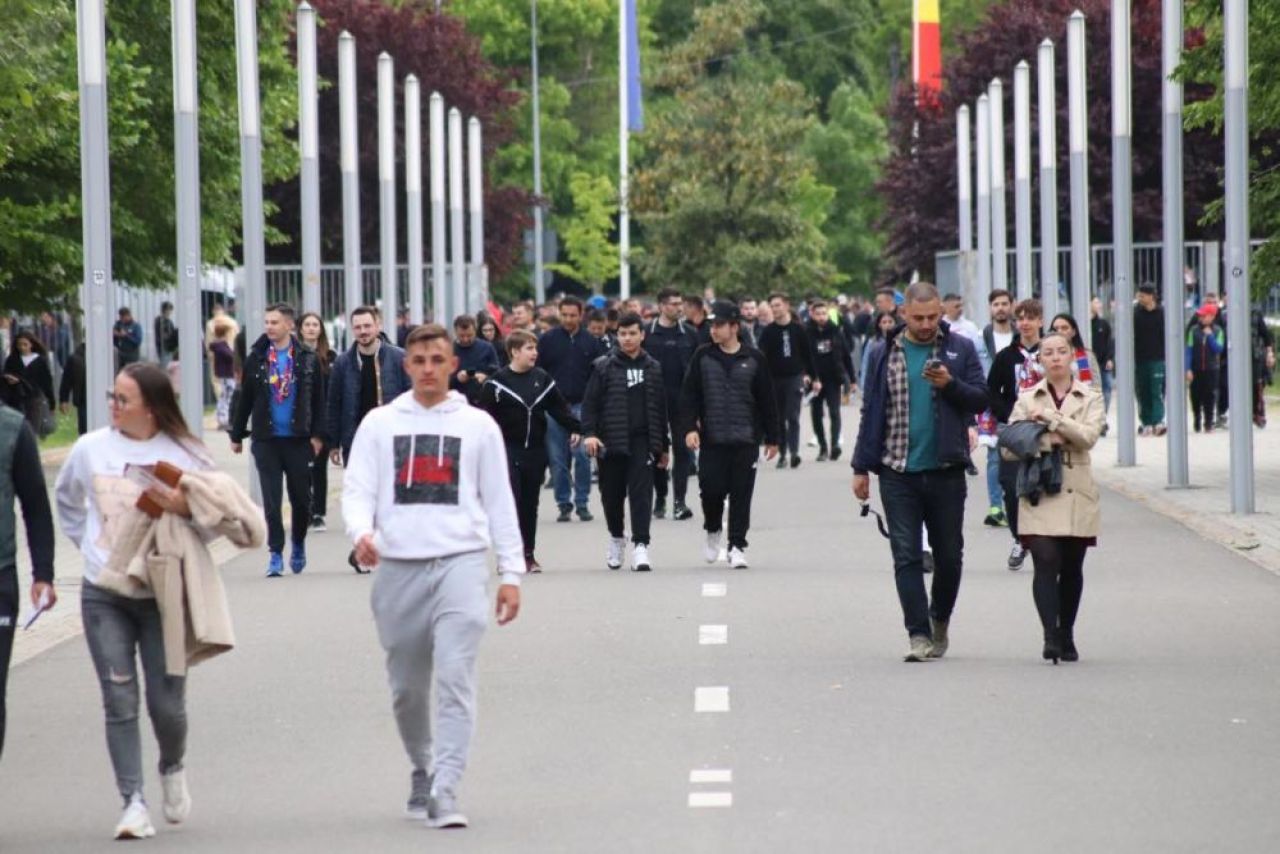 Se umple Național Arena! Fanii au luat cu asalt stadionul pentru FCSB - CFR Cluj_11