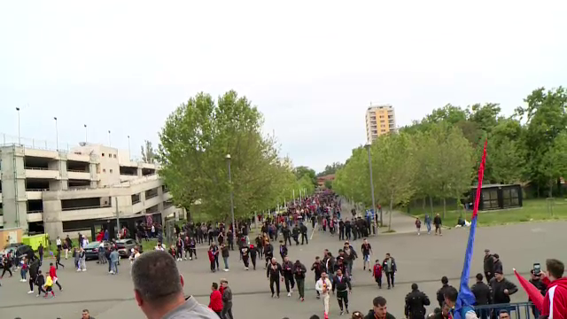 Se umple Național Arena! Fanii au luat cu asalt stadionul pentru FCSB - CFR Cluj_16