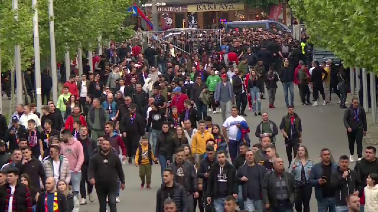 Se umple Național Arena! Fanii au luat cu asalt stadionul pentru FCSB - CFR Cluj_23