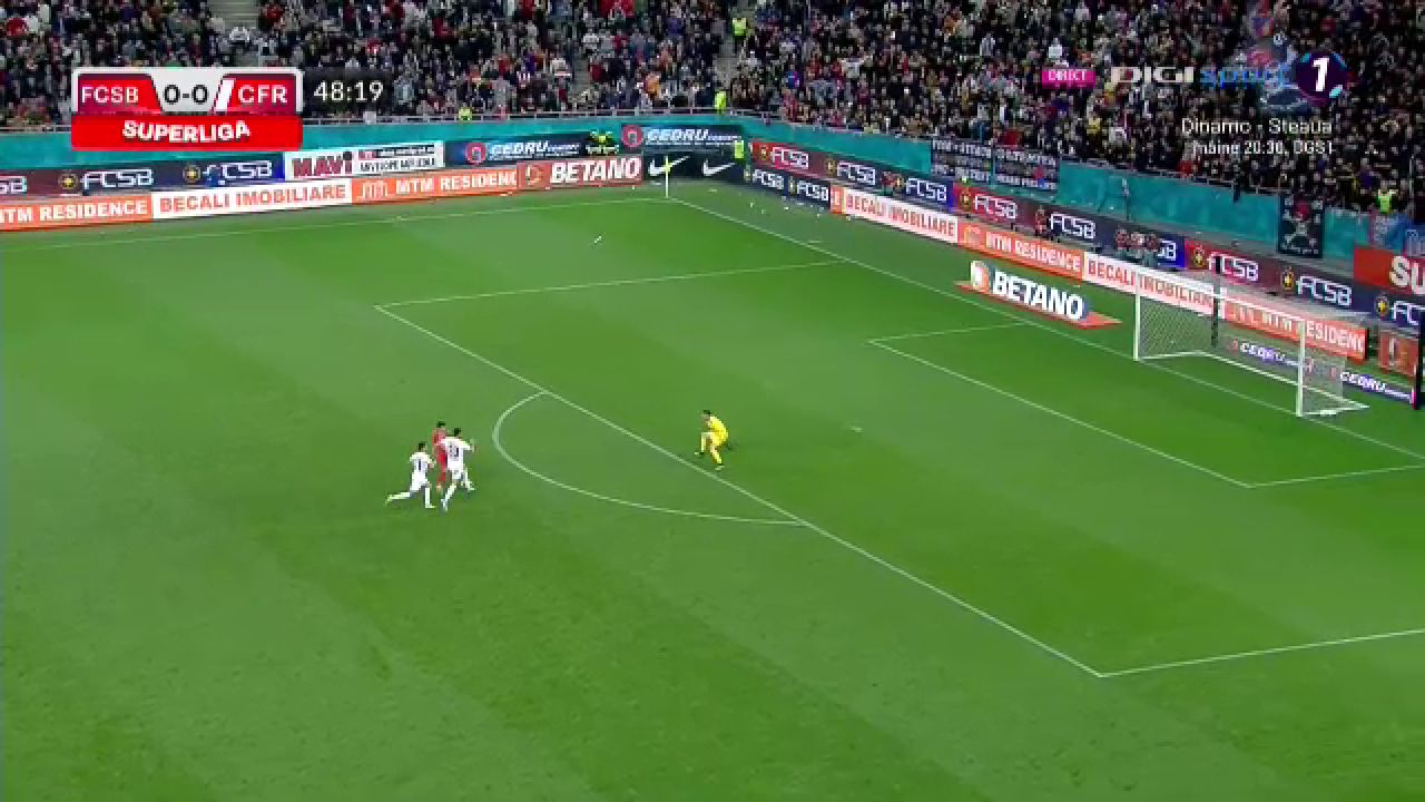 Moartea, taxele și Florinel Coman! Gol spectaculos reușit de ”perla” lui Gigi Becali în FCSB - CFR Cluj_2