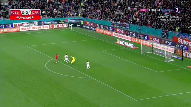 Moartea, taxele și Florinel Coman! Gol spectaculos reușit de ”perla” lui Gigi Becali în FCSB - CFR Cluj_4