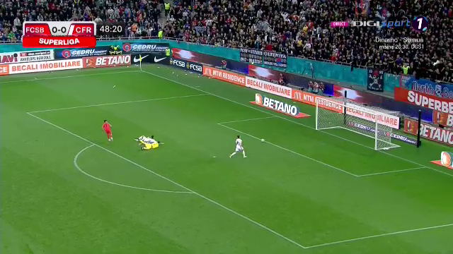 Moartea, taxele și Florinel Coman! Gol spectaculos reușit de ”perla” lui Gigi Becali în FCSB - CFR Cluj_5