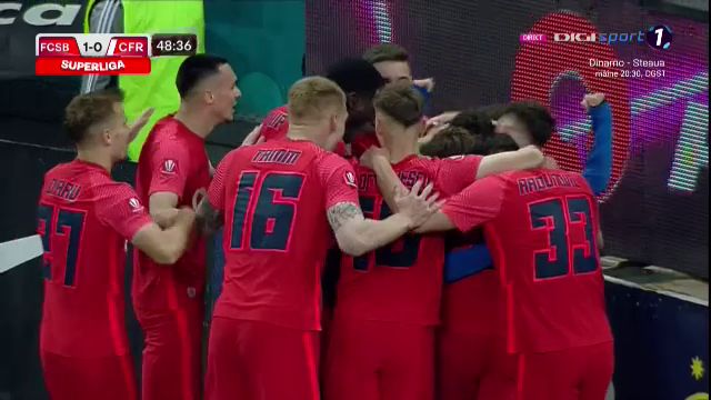 Moartea, taxele și Florinel Coman! Gol spectaculos reușit de ”perla” lui Gigi Becali în FCSB - CFR Cluj_8
