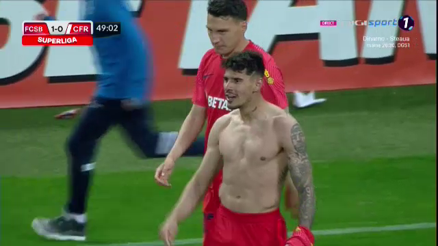 Moartea, taxele și Florinel Coman! Gol spectaculos reușit de ”perla” lui Gigi Becali în FCSB - CFR Cluj_10