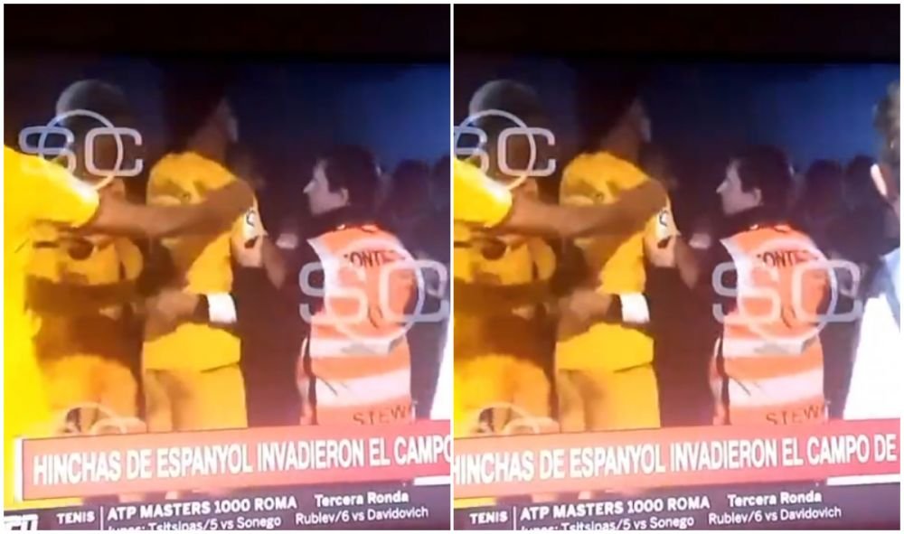 Incidentele de la Barcelona nu s-au încheiat pe teren! Busquets și Araujo s-au bătut cu fanii lui Espanyol și la vestiar_3