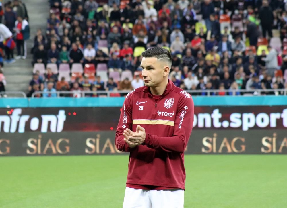 FCSB - CFR Cluj, în fotografii. Încleștare pe gazon, delir în tribune_4