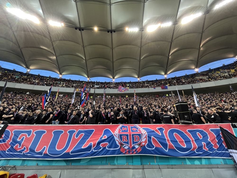 FCSB - CFR Cluj, în fotografii. Încleștare pe gazon, delir în tribune_16