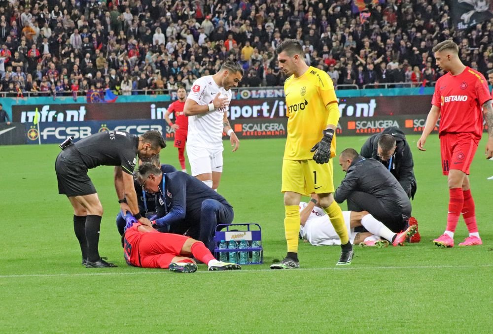 FCSB - CFR Cluj, în fotografii. Încleștare pe gazon, delir în tribune_21