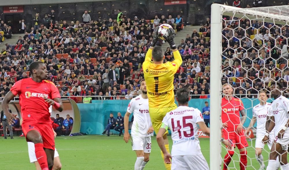 FCSB - CFR Cluj, în fotografii. Încleștare pe gazon, delir în tribune_23