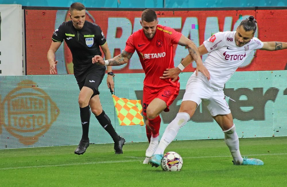 FCSB - CFR Cluj, în fotografii. Încleștare pe gazon, delir în tribune_24