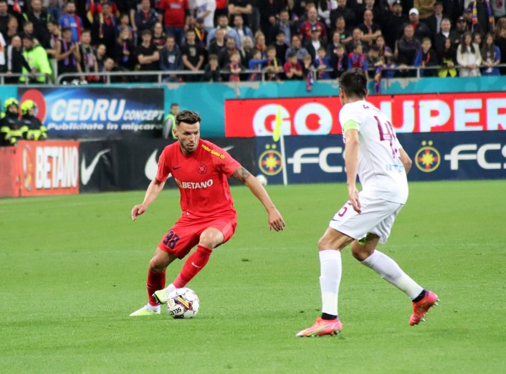 FCSB - CFR Cluj, în fotografii. Încleștare pe gazon, delir în tribune_25