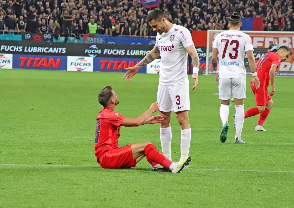 FCSB - CFR Cluj, în fotografii. Încleștare pe gazon, delir în tribune_31