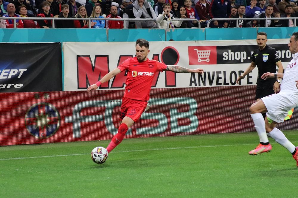FCSB - CFR Cluj, în fotografii. Încleștare pe gazon, delir în tribune_32
