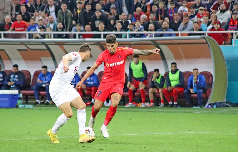 FCSB - CFR Cluj, în fotografii. Încleștare pe gazon, delir în tribune_41