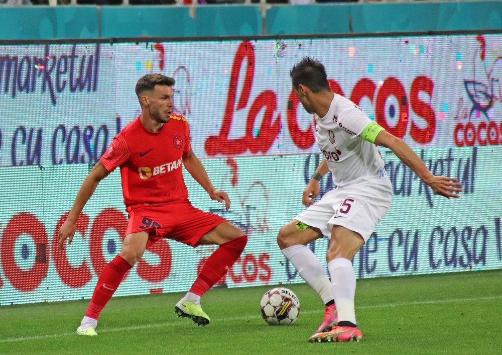 FCSB - CFR Cluj, în fotografii. Încleștare pe gazon, delir în tribune_42