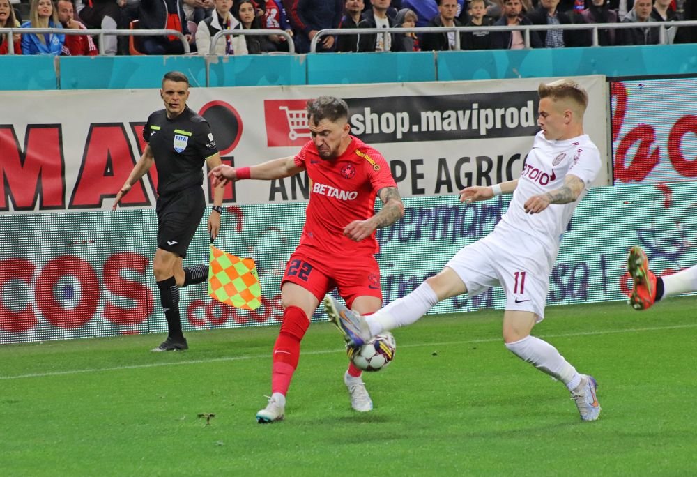 FCSB - CFR Cluj, în fotografii. Încleștare pe gazon, delir în tribune_43
