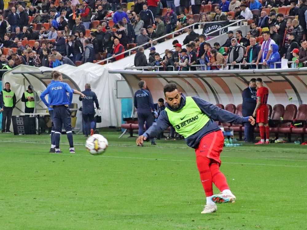 FCSB - CFR Cluj, în fotografii. Încleștare pe gazon, delir în tribune_45