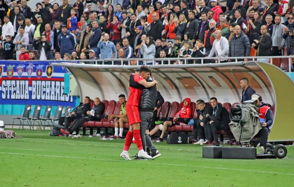 FCSB - CFR Cluj, în fotografii. Încleștare pe gazon, delir în tribune_51