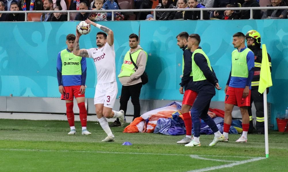 FCSB - CFR Cluj, în fotografii. Încleștare pe gazon, delir în tribune_58