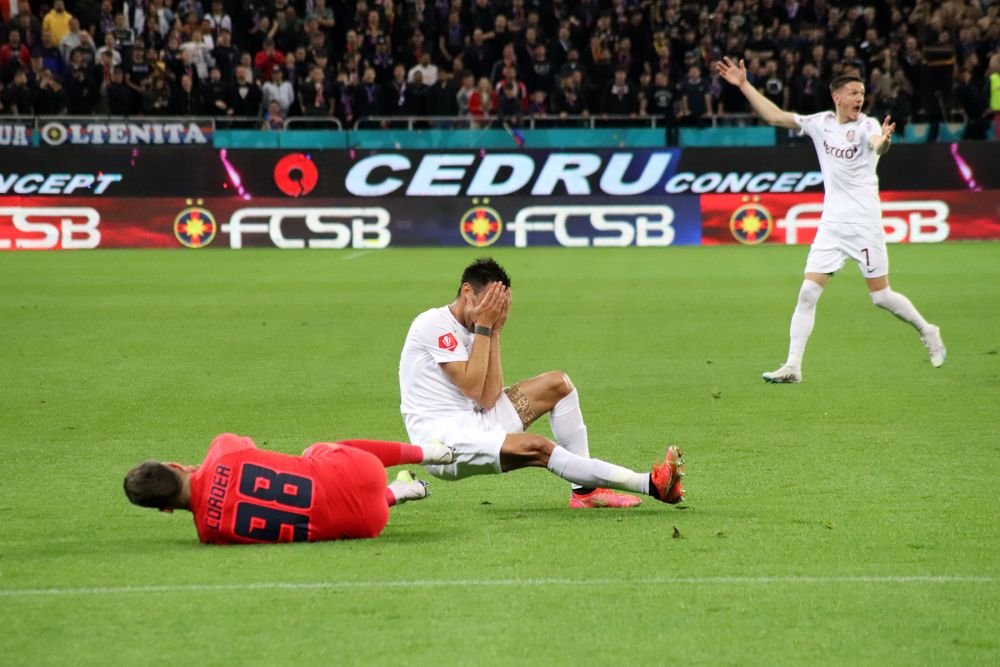 FCSB - CFR Cluj, în fotografii. Încleștare pe gazon, delir în tribune_69