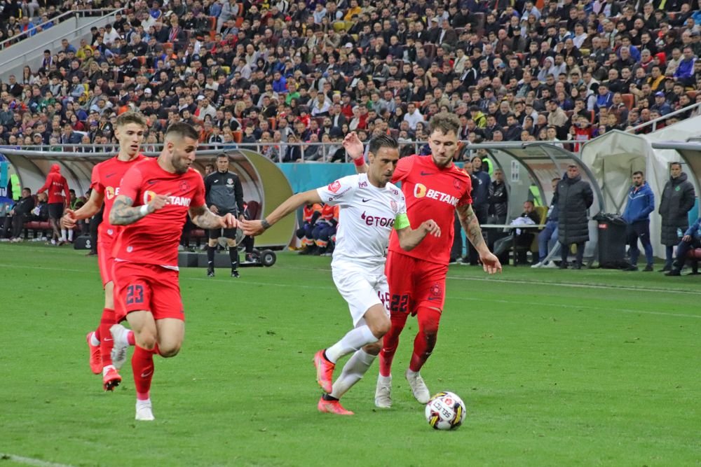 FCSB - CFR Cluj, în fotografii. Încleștare pe gazon, delir în tribune_74