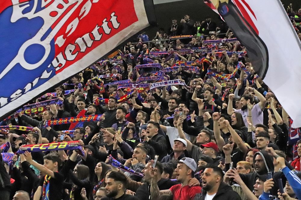 FCSB - CFR Cluj, în fotografii. Încleștare pe gazon, delir în tribune_90