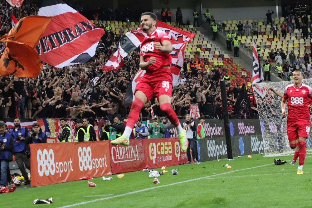 Lamine Ghezali i-a anunțat pe steliști la 3-0: ”Game Over”! Imaginile cu gestul sfidător al francezului de la Dinamo, MVP în derby_25