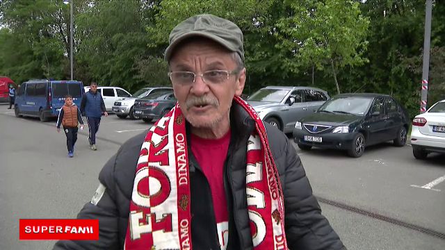 Suporterii lui Dinamo au completat perfect atmosfera de derby! Cele mai tari reacții de la stadion: