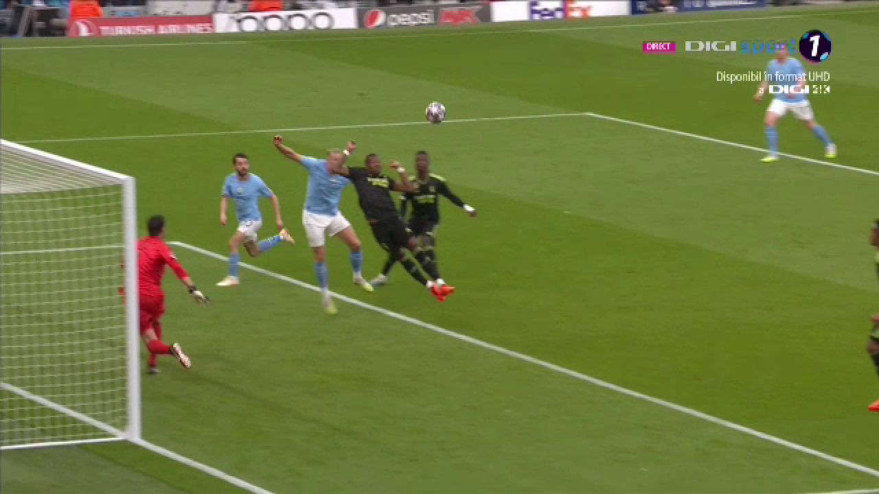 Guardiola și-a pus mâinile în cap! Haaland, ratare uriașă în Manchester City - Real Madrid_5